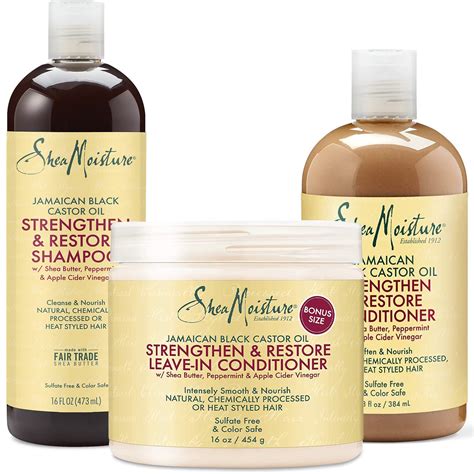 Buy Shea Moisture Jamaican Black Castor Oil Combination Pack â ...