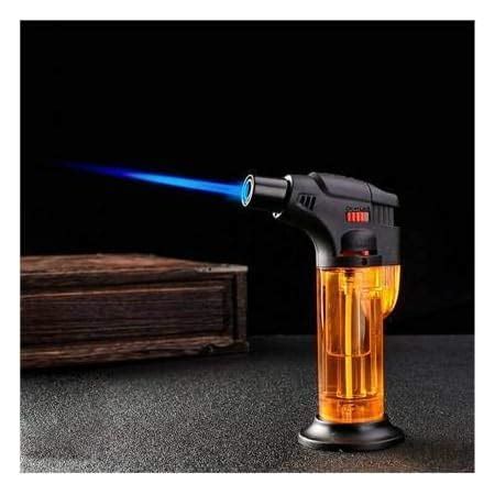 STARDOM MART Refillable Butane Gas Torch Lighter - Windproof Jet Flame ...