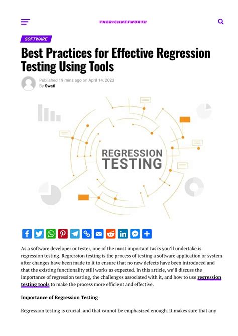 Image result for Software Regression Testing Best Practices