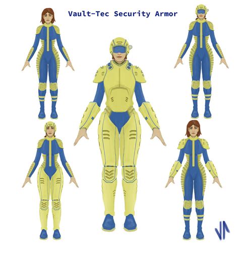 ArtStation - Fan Art, Vault-Tec armor.