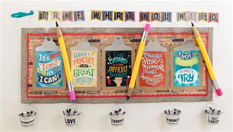 Growth Mindset Classroom Bulletin Board Idea | Fun365