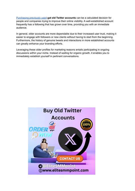 PPT - Buy Old Twitter Accounts for Business_ Recovery, 2FA & Security ...