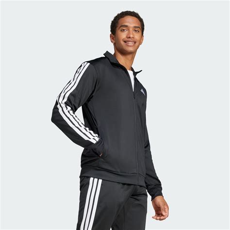 adidas DAYREADY TRACKTOP - Black | Free Shipping with adiClub