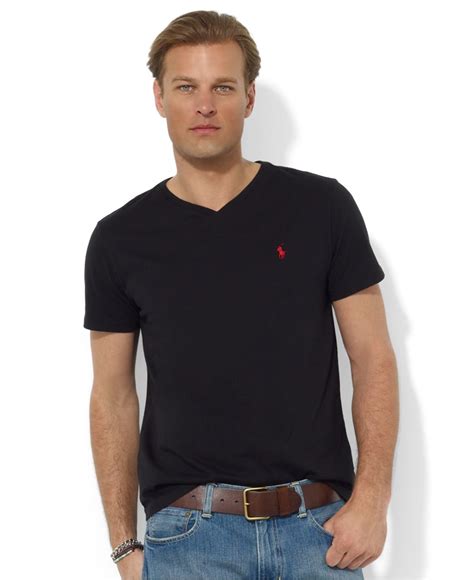polo ralph lauren v neck t shirt