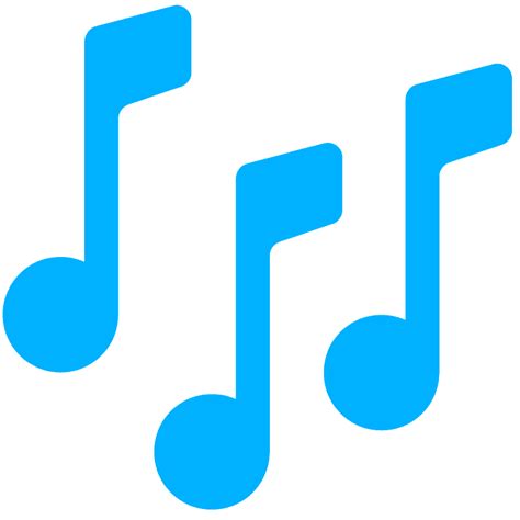 Musical notes - Free vector emoji on creazilla.com