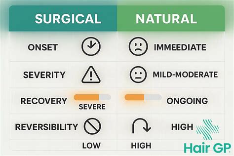Surgical vs Natural Menopause: Key Differences Explained - Hair GP
