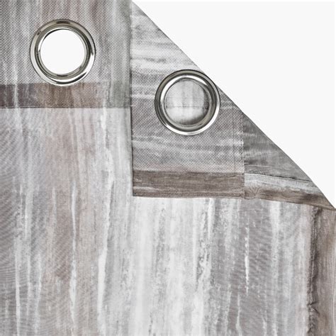 Buy PORTICO Willow Curtains Brown Printed Door Curtains - 130x225cm ...