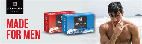 Buy Aramusk Musk Premium Soap for Men | Deep Cleansing, Moisturizing ...