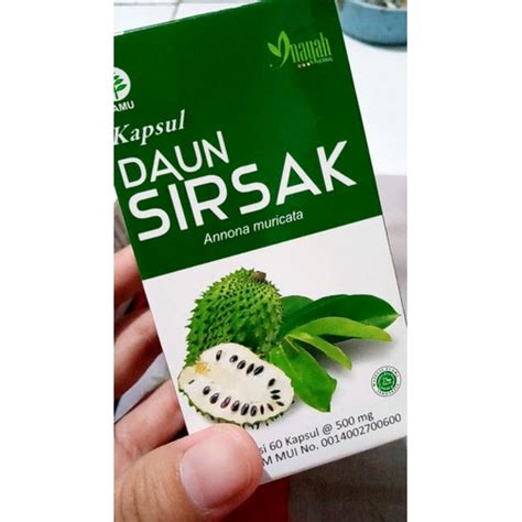 Jual kapsul ekstrak daun sirsak inayah isi 60 kapsul - Kota Tangerang ...