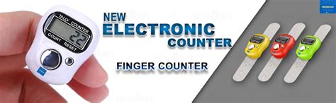 FreshDcart Manual Hand Finger Counting Machine Digital Head Electronic ...