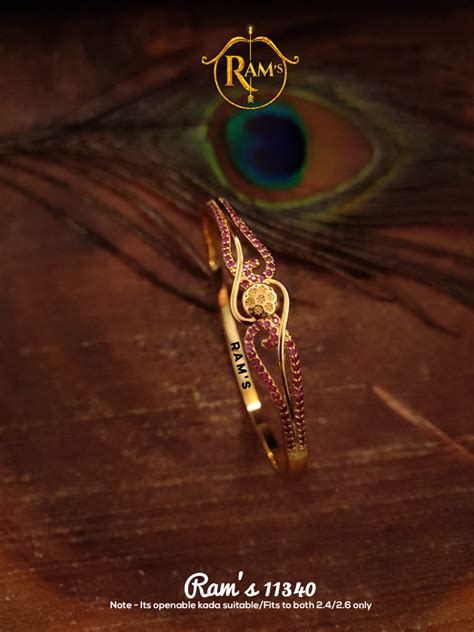 Openable Kada New Collection Bangle Type - Indian Jewelry Designs