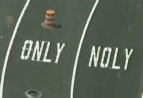 Oops! Highway sign misspelled