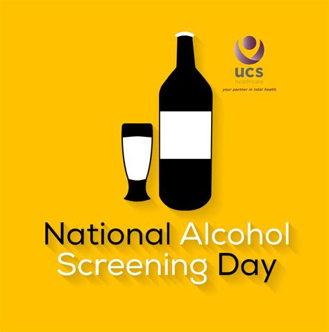 UCS Healthcare on LinkedIn: National Alcohol Screening Day is observed on the Thursday of the first…