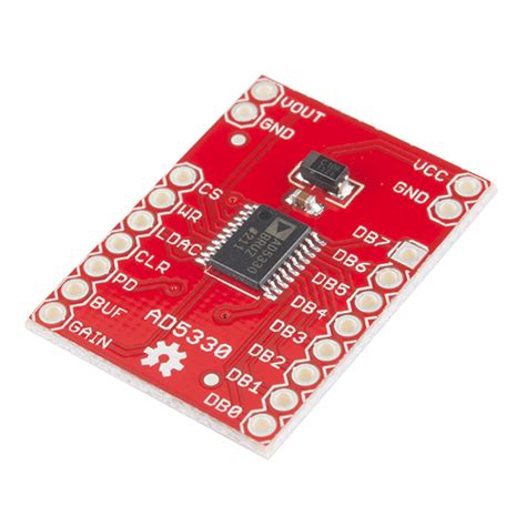 Parallel DAC Breakout - AD5330