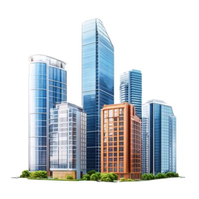 People in Different Buildings Cartoon Png 的图像结果