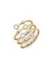 Buy Yellow Gold Rings for Women by KuberBox Online | Ajio.com