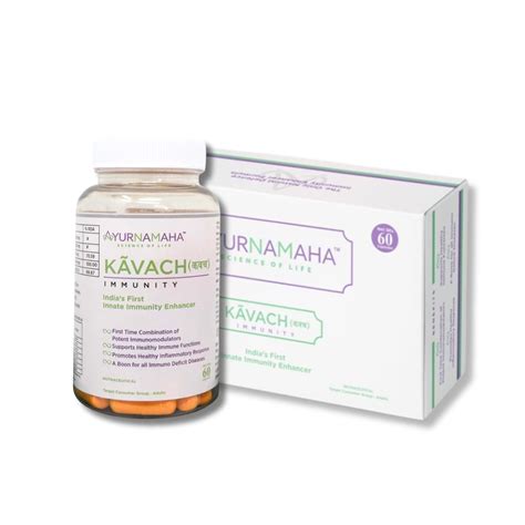 Ayurnamaha Kavach India's First Innate Immunity Enhancer Capsules For ...
