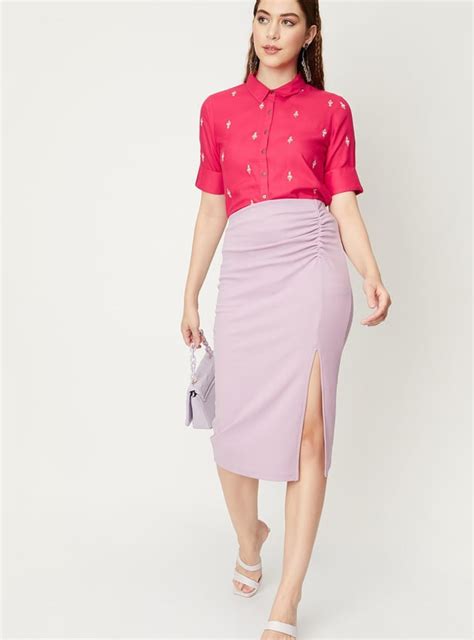 Buy Women All-Over Embroidered Short Top Online at just Rs. 699.0 ...