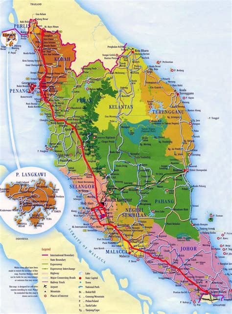 Maps of Malaysia | Detailed map of Malaysia in English | Tourist map of Malaysia | Road map of ...