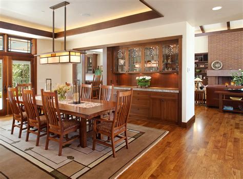 Elevate Your Dining Space: The Modern Craftsman Built-in Buffet