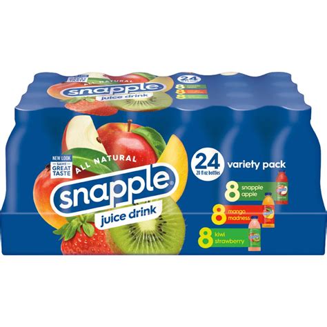 Snapple Apple, 16 fl oz glass bottles, 12 pack - Walmart.com