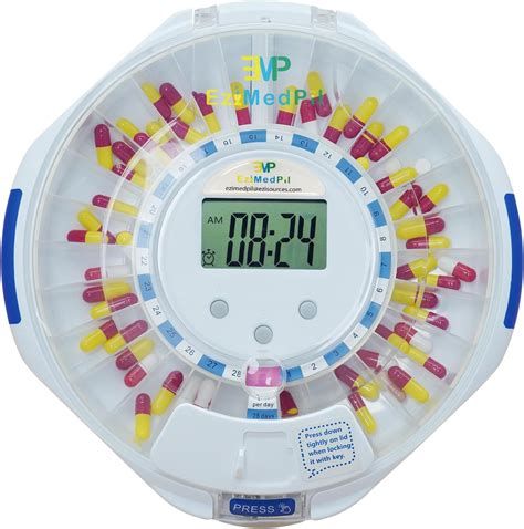 Amazon.com: EziMedPil Automatic Pill Dispenser for Elderly & Alzheimer ...