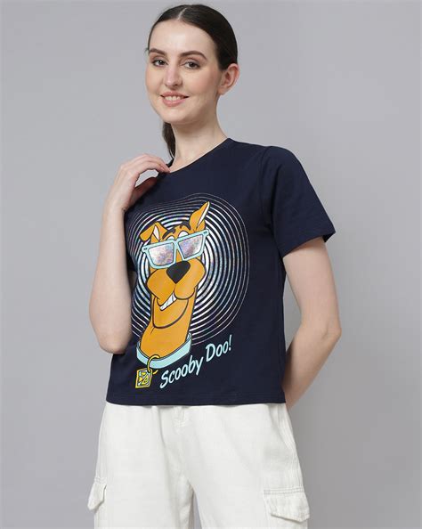 Scooby Doo Printed Regular Tshirt For Women – Free Authority