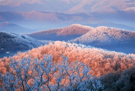 North Carolina Mountains Wallpaper Blue Ridge Mountain Sunrise