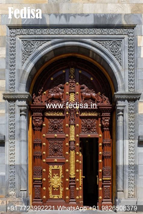 Rustic Classic Door Door Design 2026 No-12327 - Fedisa