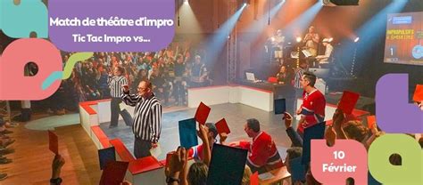 Match de théâtre dimprovisation - Tic Tac Impro VS ???, Espace Culturel ...