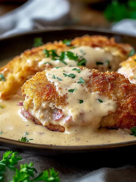 Creamy Chicken Cordon Bleu Recipe