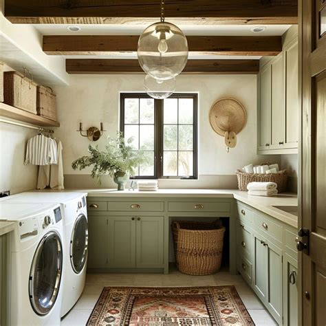 Stylish Industrial Laundry Room Ideas