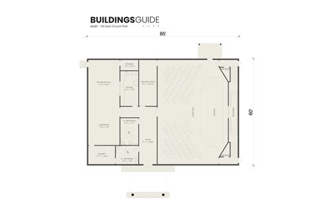 FREE Church Floor Plans and Building Plans