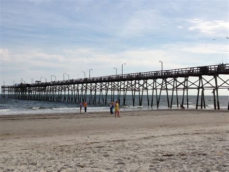 Oak Island pier | Oak island, Bay bridge, Go outside