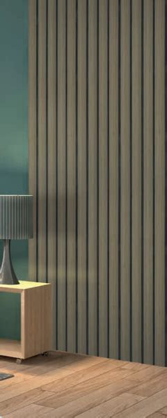 MW 1601 Wood Finish Charcoal Louvers/Panels | 8 ft x 5 inch - 12 mm ...