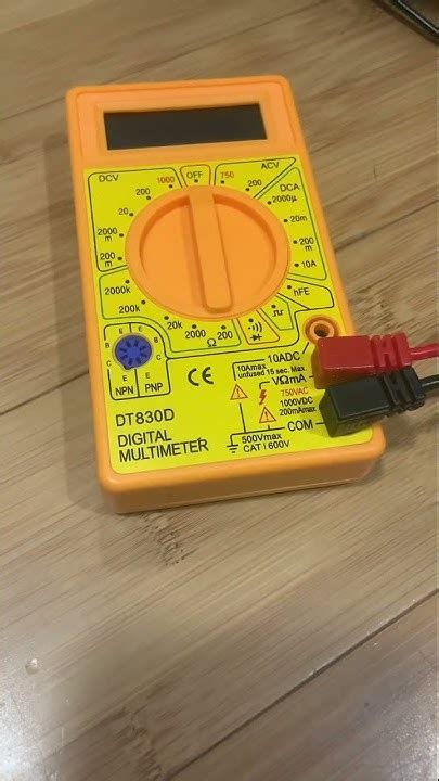 Image result for Using a Multimeter