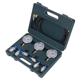 Hydraulic Pressure Test Kit Hydraulic Pressure Gauge Coupling Kit ...