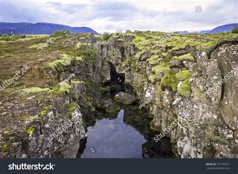 Midatlantic Ridge North Atlantic Separates Eurasian Stock Photo ...