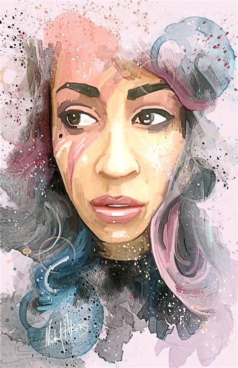 Artwork of Vivid Vivka Art of Akers - Digital Art of Akers