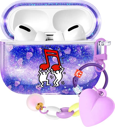 Amazon.com: Besoar for Airpod Pro/Pro 2nd Generation Case Bling Glitter ...