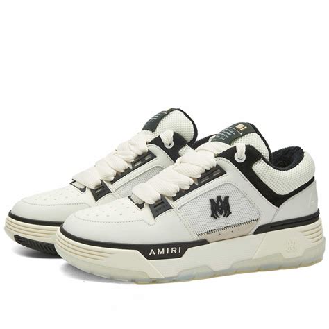 AMIRI Men's MA-1 Sneakers in White/Black Amiri