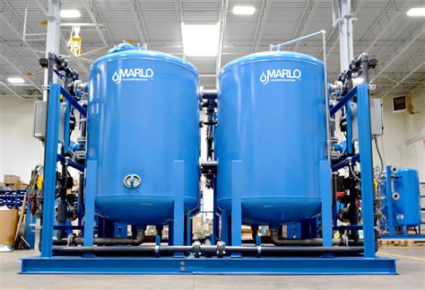 Quadraplex Water Softener Skid | MARLO