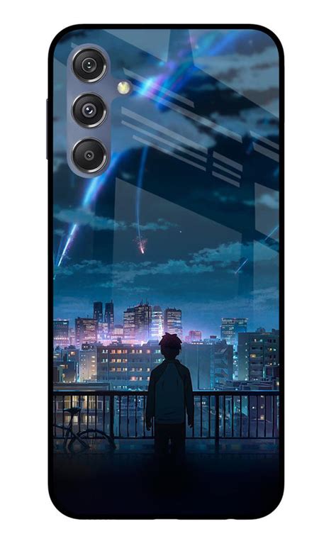 Designer Glass Case for Samsung M34 5G/F34 5G | Premium Finish by Casekaro