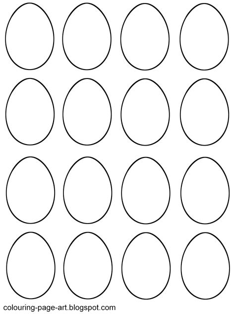Printable Easter Egg