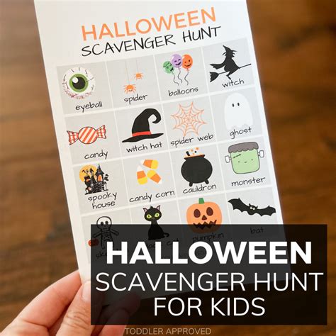 Halloween Scavenger Hunt Free Printables Uk [2025]
