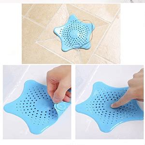 Kasodariya Silicone Star Shaped Sink Filter Bathroom Hair Catcher ...