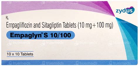 Empaglyn S 10100 Tablet 10 - Uses, Side Effects, Dosage, Price | Truemeds