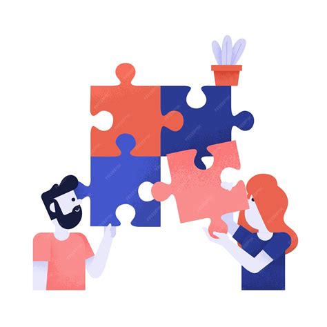 Puzzle Teamwork Vector 的图像结果