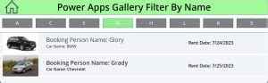 Image result for Power Apps Gallery Example