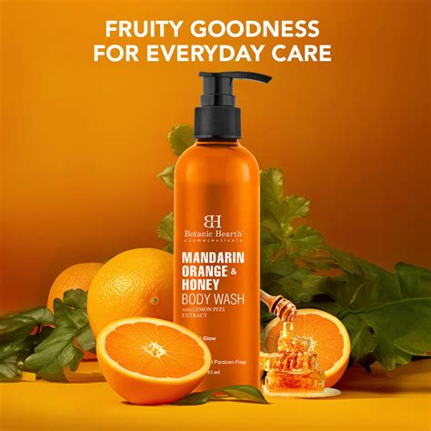 Mandarin Orange & Honey Body Wash, 245ml – Botanic Hearth
